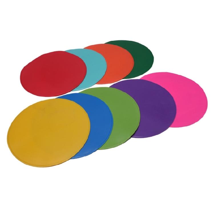 9Pcs Round Football Training Cones Spots Markers Flat Field Cones Floor Dots 1