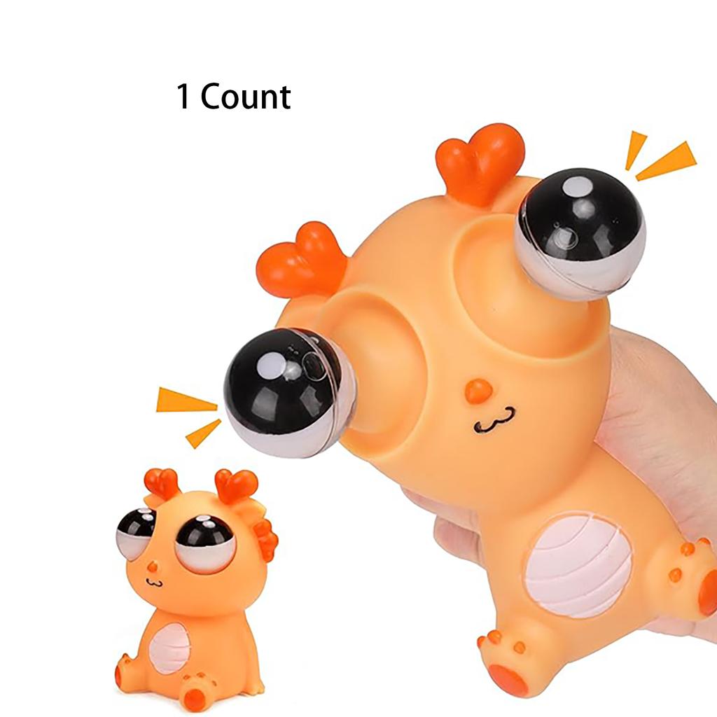 Creative Eye Blowing Dragon Pinch Music Toy Stress Relieving Toy Funny Release Stress Relieving Tool