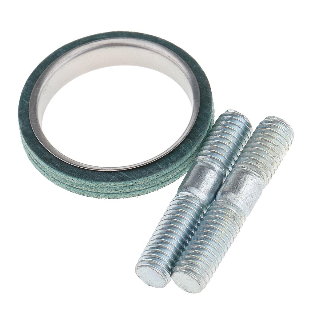 1 Set Exhaust Studs Nuts Gasket Kit for GY6 50cc 70cc 110cc 125cc 150cc QMB139