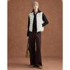 Wudao Minimalist Padded Stand-Collar Sleeveless Vest