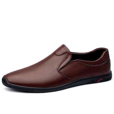 Nuove Scarpe da Uomo in Vera Pelle Comode di Lusso Marca Italiana Mocassini Mocassini Traspiranti Slip on Scarpe da Barca Scarpe Morbide da Passeggio