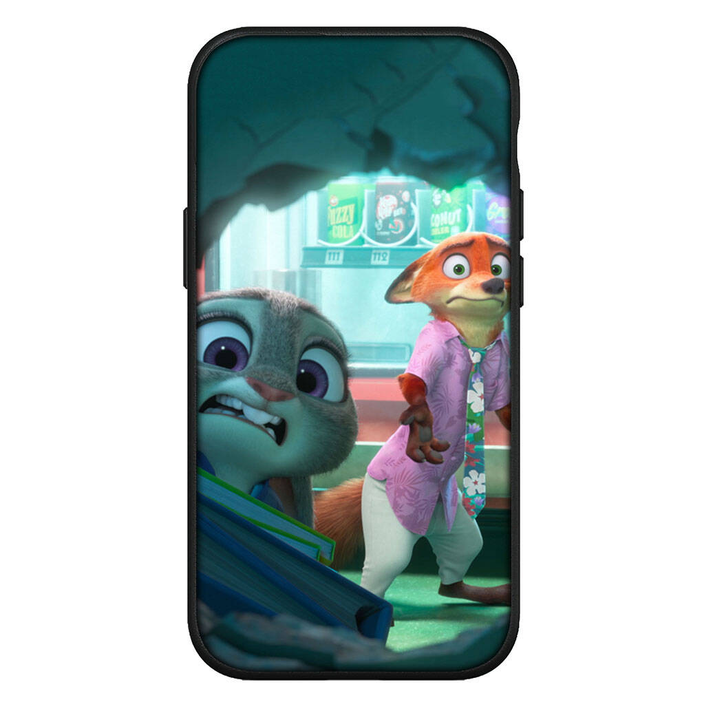 For Motorola Moto Edge 70 60 50 G54 G86 Samsung Galaxy S25 iPhone 17 16 15 Redmi Note 14 Pro Max Phone Case Cartoon Nick Zootopias Garys Judy 2 Cover