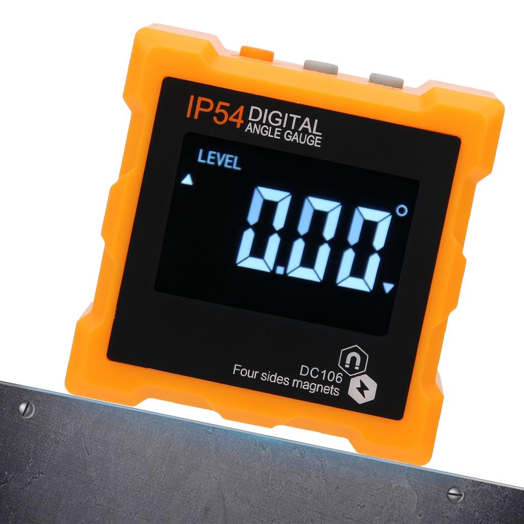 LCD Digital Protractor Angle Finder Meter Inclinometer IP54 with Magnetic Industrial Measurement