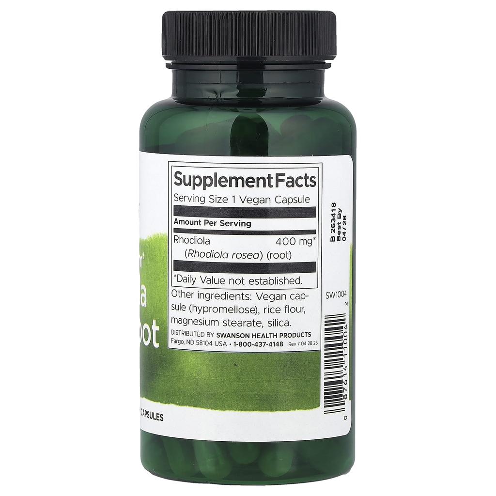 Full Spectrum® Rhodiola Rosea Root, 400Mg, 100 Veggie Caps