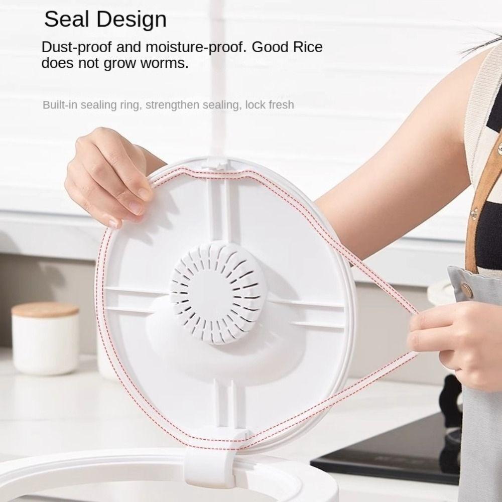 5/10 kg Nádoba na rýži Odolná proti hmyzu Nádoba na skladování obilí Nová Nádoba na skladování rýže Kuchyňské náčiní