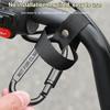 2pcs Motorcycle Hook Front Hook Aluminum Alloy Multifunctional Handlebar Hook for Bike Scooter Universal Handlebar Hook Clip