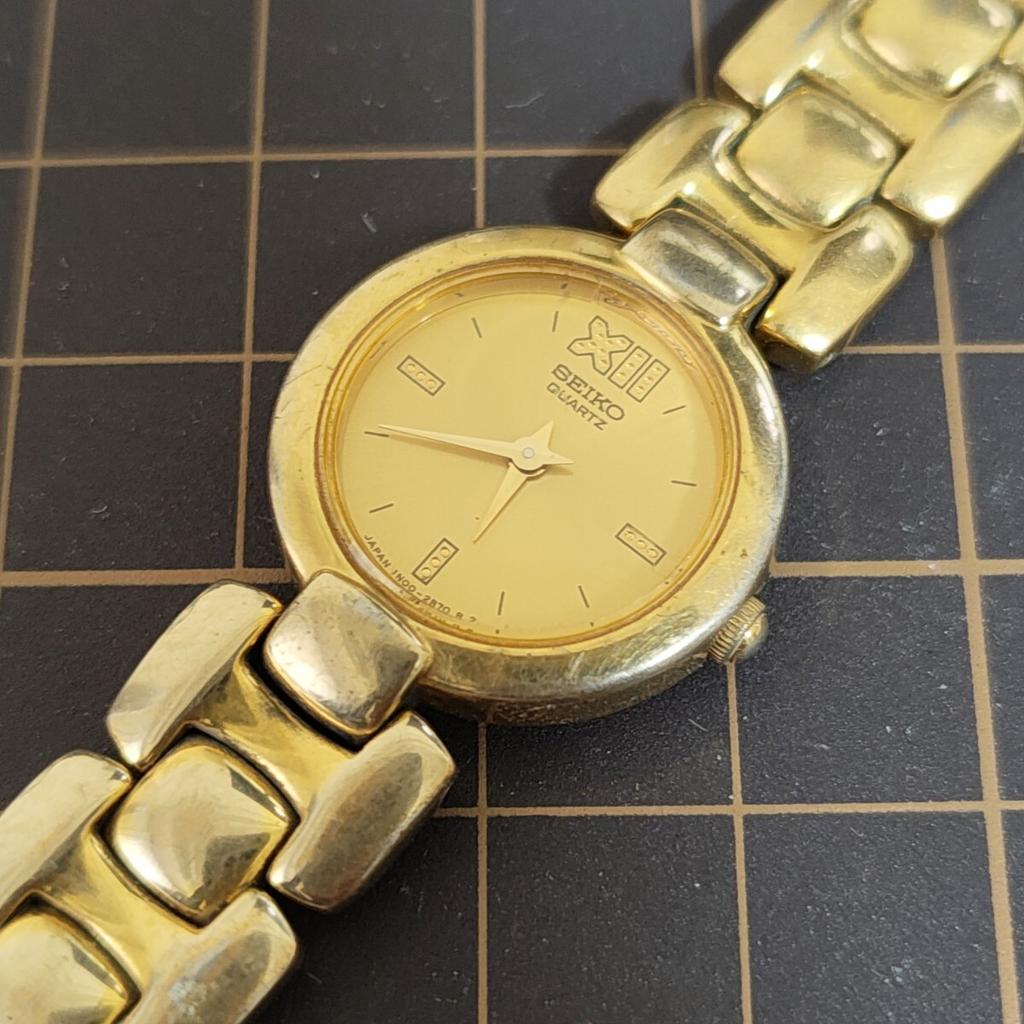 SEIKO Ladies Quartz Watch [Working Condition] 1N00-0G50 (Management Code K26Y)