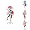 Hololive Vtuber Acrylic Stand Charming Desktop Decor With Fubuki Okayu Ayame Subaru Matsuri