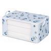 New Flower Visible Quilt Storage Bag With Reinforced Handle For Blanket Comforters Bed Sheets Pillows Toy Dustproof Closet Under-Bed Storage Organizer