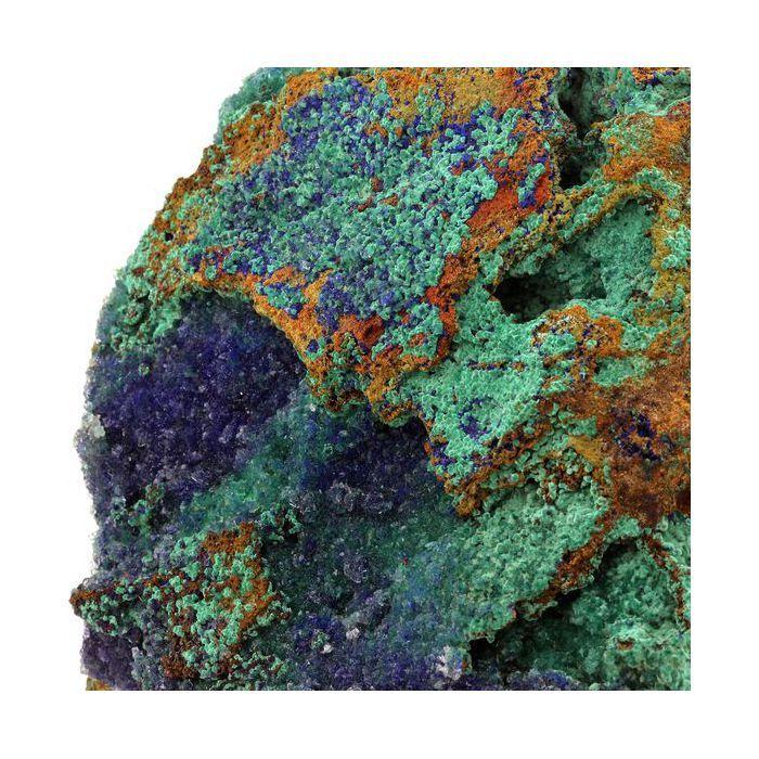 Pierres et Minéraux. Azurite, Malachite. 1678.5 ct. Lavrion, Attica, Grece.