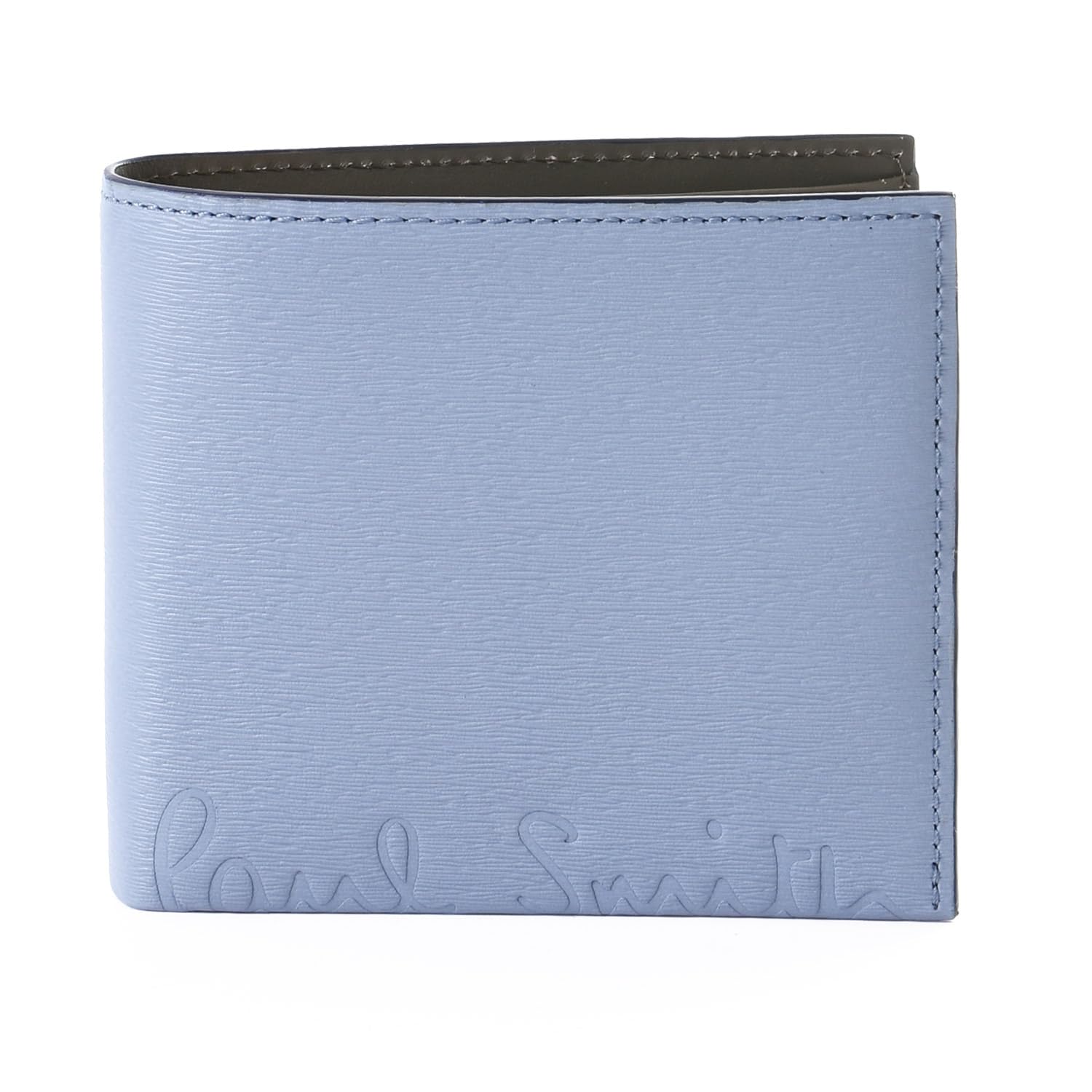 

Set Engraving Wallet Bifold Cropped Logo Cowhide Leather Comes with Genuine Storage Box Care Cloth Shop Bag 553408 P040 Name Saxophone [Paul Smith]