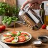 Large Capacity Stainless Steel Oil Bottle Leak-Proof Pour Oil Bottle Vinegar Dispenser  Kitchen