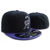 Colorado Rockies Embroidered Baseball Cap Sun Hat Couples Full Wide Brim Adjustable All