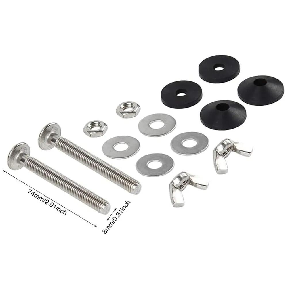 New Kit Water Tank Bolt Cistern To Toilet Toilet WC 100% Brand New 304 Stainless Steel Bolts Pan Close Coupling China Mainland