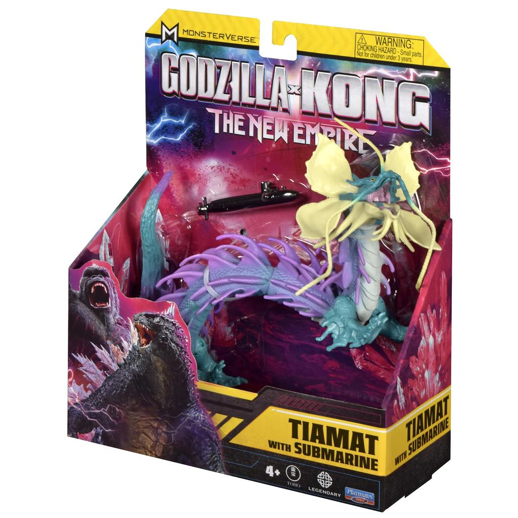 Figurka Godzilla x Nová Tiamat s ponorkou od Playmates Toys Kong Impérium 6 palců