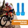6Pcs Stainless Steel Bike Stem Bolt Heavy Duty Metal Colorful BMX MTB Road Mountain Bicycle Stem Screw Cycling Bike Accessories