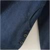 Giacca di Jeans da Donna Primaverile Taglie Forti a Maniche Lunghe Ricamo Temperamento Camicia di Jeans Comoda