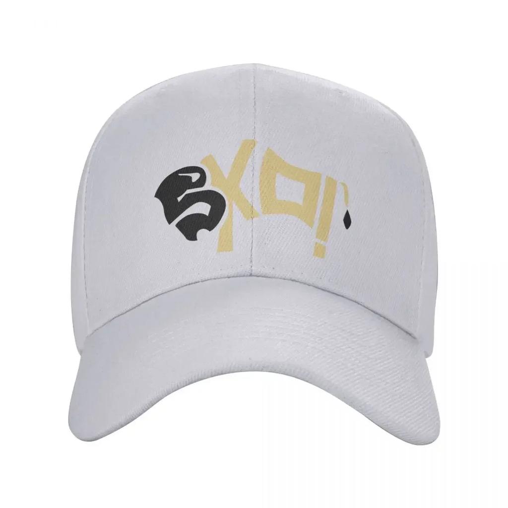 Sko Buffs Design Schwarz Und Gold Baseballkappe Luxushut Wild Ballkappe Herren Damen
