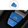 Blue Aluminum Alloy Car Electronic Handbrake Button Cover Trim For Volvo XC60