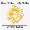 6pcs PVD Real Gold Plated Cherry Strawberry Flower Pendant Stainless Steel Charms For Jewelry Making Bulk Plant Charm Materials