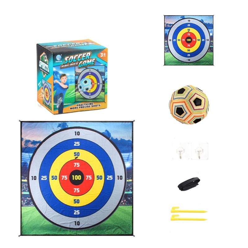 

Small Football Goal Practice Mat For Children Designed For Skill Development And Entertainment жёлтый