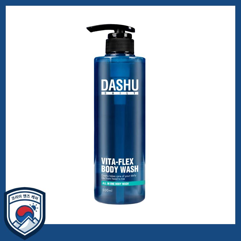 

[DASHU] Daily Vitaflex All-In-One Body Wash 500ml - Professional Head-to-Toe Efficient Cleansing & Vitalizing Care