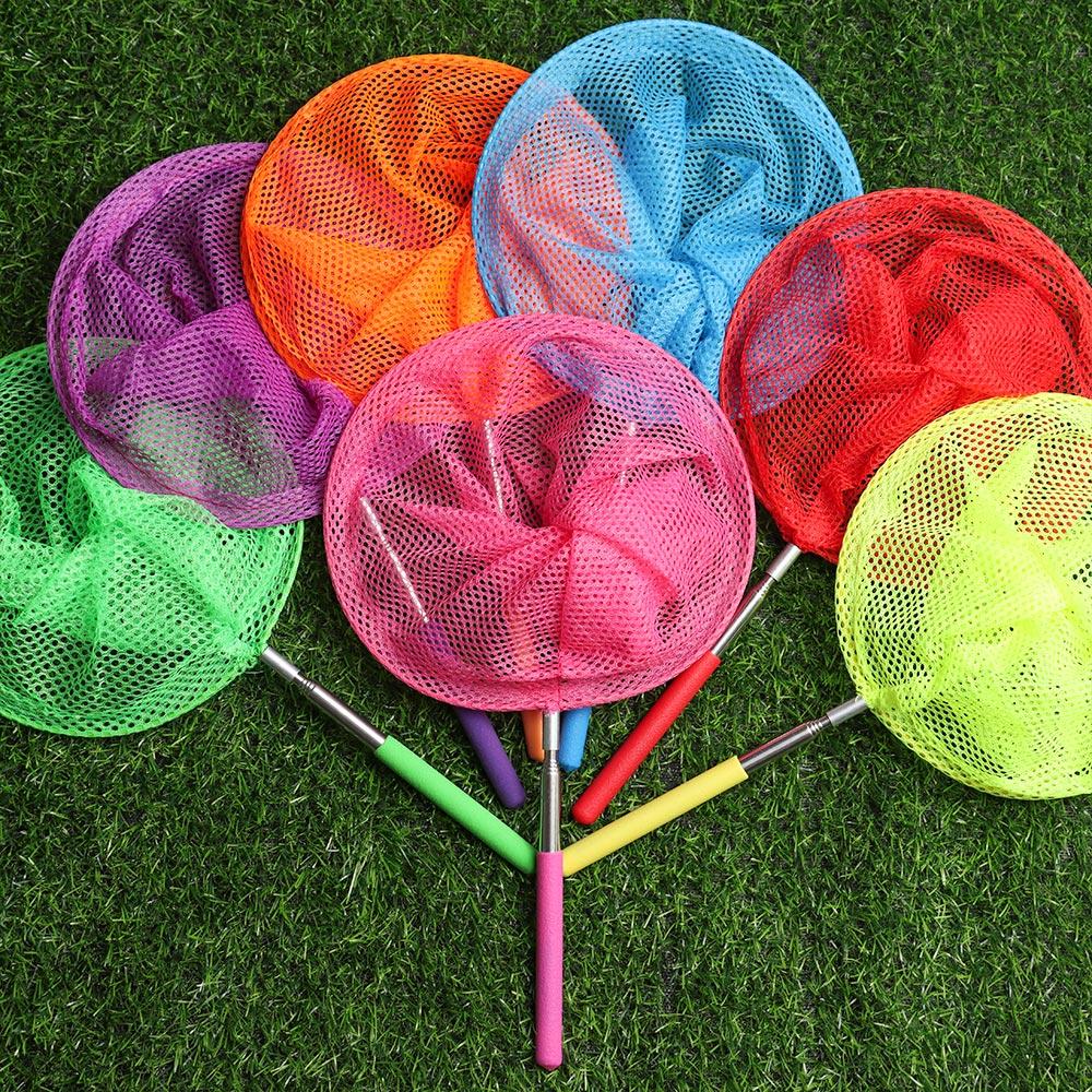 Lightweight Dragonfly Extendable Telescopic Butterfly Net Insect Catch Mesh Kids Fishing Net