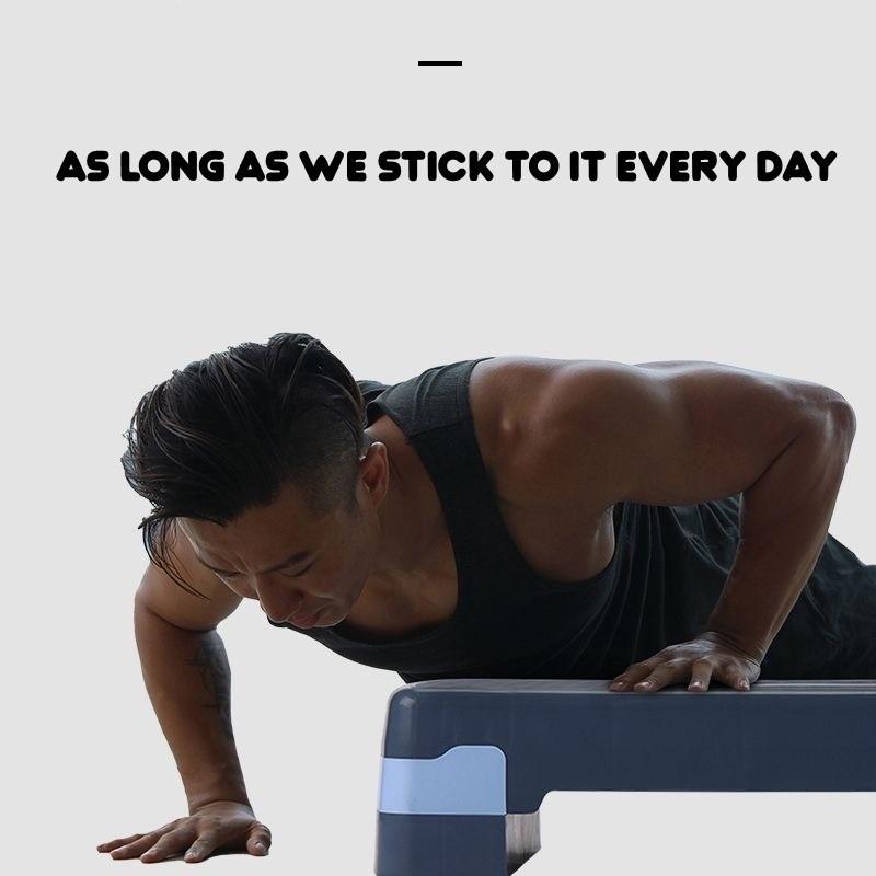 Aerobic Stepper Adjustable Height Workout Exercise Step Platform Household Gym Exercise Fitness Training Equipment
