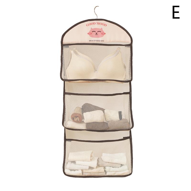 Hanging Organizer Clothes Storage Box Closet Organizer For Socks Bra Underwear Jeans Pants Hanging Bag Clothing Organization