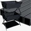 Camping 3level Folding Storage Rack Portable Picnic Grill Lightweight And Durable Large Capacity Storage Rack For Home Finishing