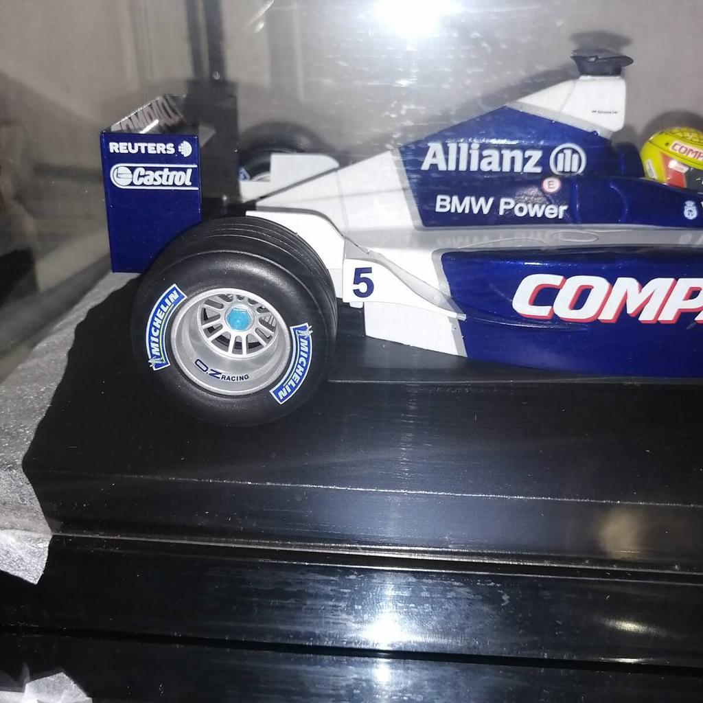 Hot Wheels WILLIAMS F1 Ralf Schumacher known as Kyosho diecast 1/18 (Also Autoart, Ebbro, Minichamps, car)