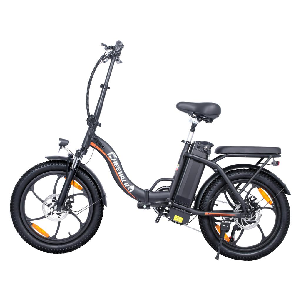Cheevalry C16 20'' Electric Bike 250W 48V 16AH E-bike Foldable City Bike Adults