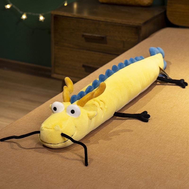 Little Cucu Dragon Dad Plush Cartoon Pillow Toy Soft Short Plush 100cm 125cm 145cm