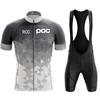 2026 Poc Fahrrad Set Fahrrad Team Kurzarm Trikot Ciclismo Männer Radtrikot Sommer Atmungsaktiv Fahrrad Kleidung Set