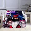 3D KOF game Cartoon blanket Warm Flannel blankets Soft and comfortable blanket Home Travel Blankets bed linings Birthday Gift