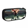Attack On Titan AOT Pencil Case Shingeki No Kyojin Pencilcases Pen for Student Large Storage Bags Students Zipper Stationery