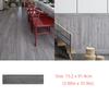 Self-Adhesive Wood Grain Floor Wallpaper Waterproof Wall Sticker Bedroom Living Room Toilet Kitchen Home Decor Floor Sticker