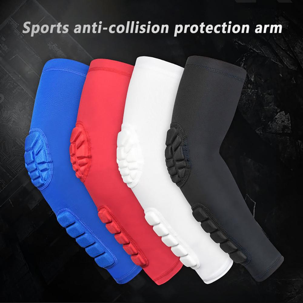 Men's Women's Honeycomb Anti-collision Compression Sports Elbow Pads