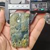 Fairly Mounted Natural Jade Pendant Carving for Men and Women