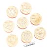 2Pcs Love Heart Seal Stamp, Wedding Themed Seal Stamp Head for Seal Invitations, Valentines Card, Package Embellishment
