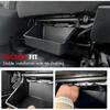 Mabett Under-Seat Storage Box for Ford Maverick Power Seat -2025, Front Row Electric Seat Underseat Organizer Accessories