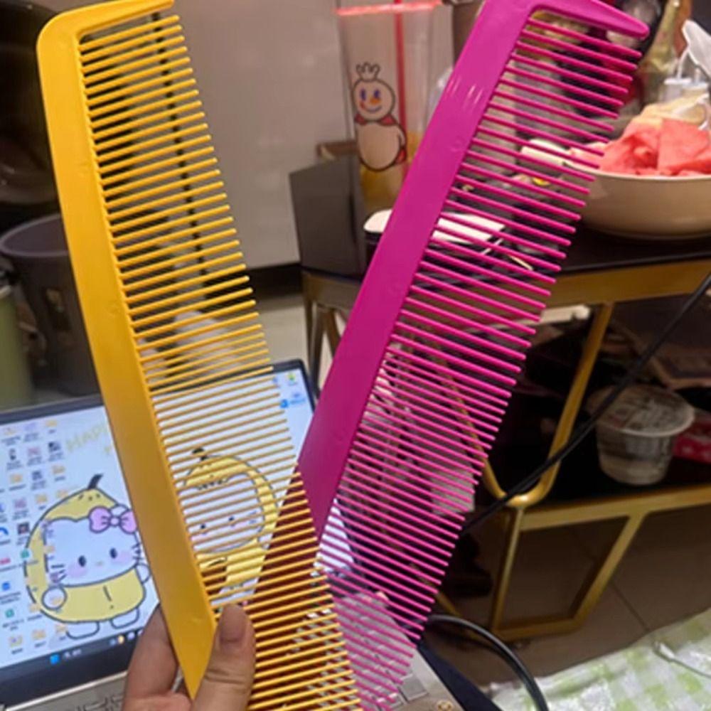 Hair Detangling Massage Straight Hair Comb Plastic Massage Combs Giant Comb  Stress-relieving Toys