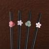 Headwear Hanfu Vintage Disk Hair Simple Wooden Hairpin Flower Hairpins Hair Accessories Hair Sticks