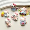36/120PCS Little Cute Play Cat Cream Gel DIY Resin Accessories Phone Case Hair Clip Refrigerator Sticker Water Cup Sticker Mat