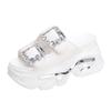 Fashion Women Slippers Female Sandals 9CM Bling High Heels Ladies High Platform Beach Slides New 2025 Summer Chunky Flip Flops Woman