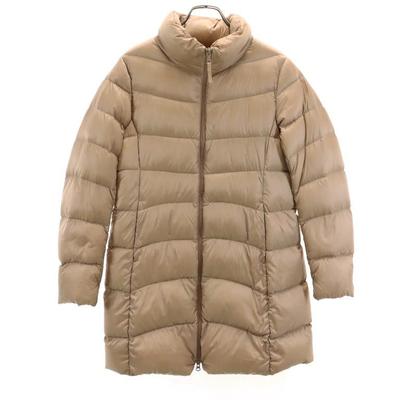 Down Jacket L Brown Women Used