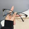 Eyebrow Frame Sven Half Frame Anti-Blue Light Glasses K002 Trendy Glasses Frame With Glasses Myopia Glasses Men