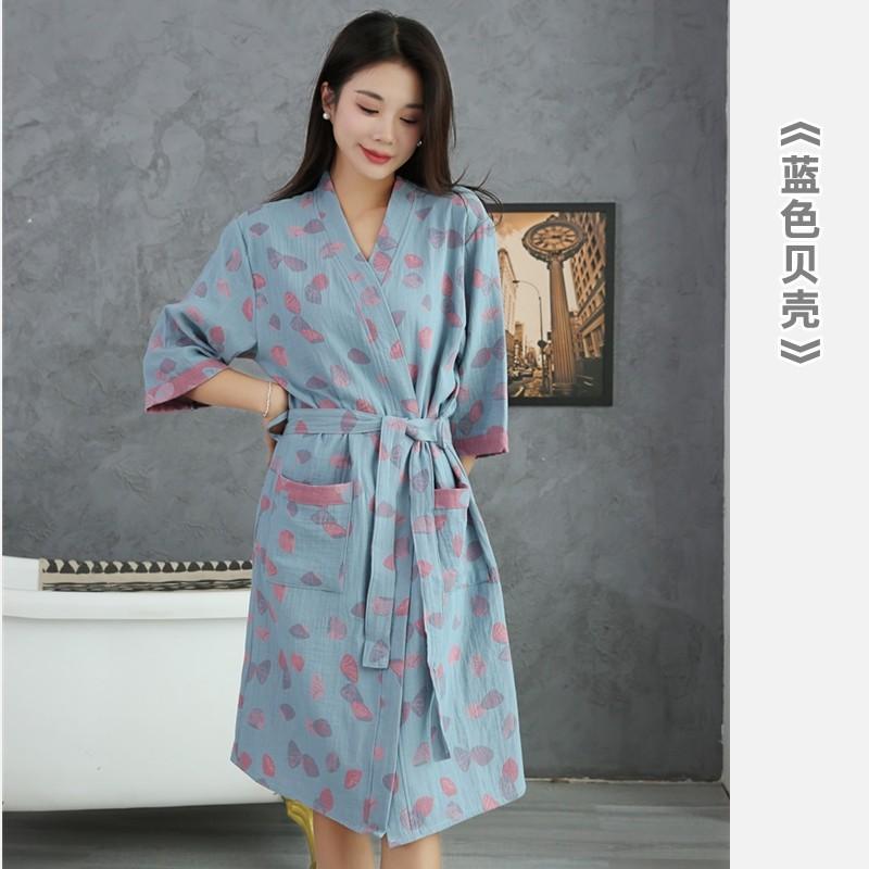 Women's Robe - Ultra Soft Bathrobe With Pockets For Spa & Sleepwear