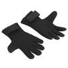 1 Pair Black Diving Gloves Scratch Proof Abrasion Resistant Neoprene Underwater Swimming Gloves for Snorkeling Fishing