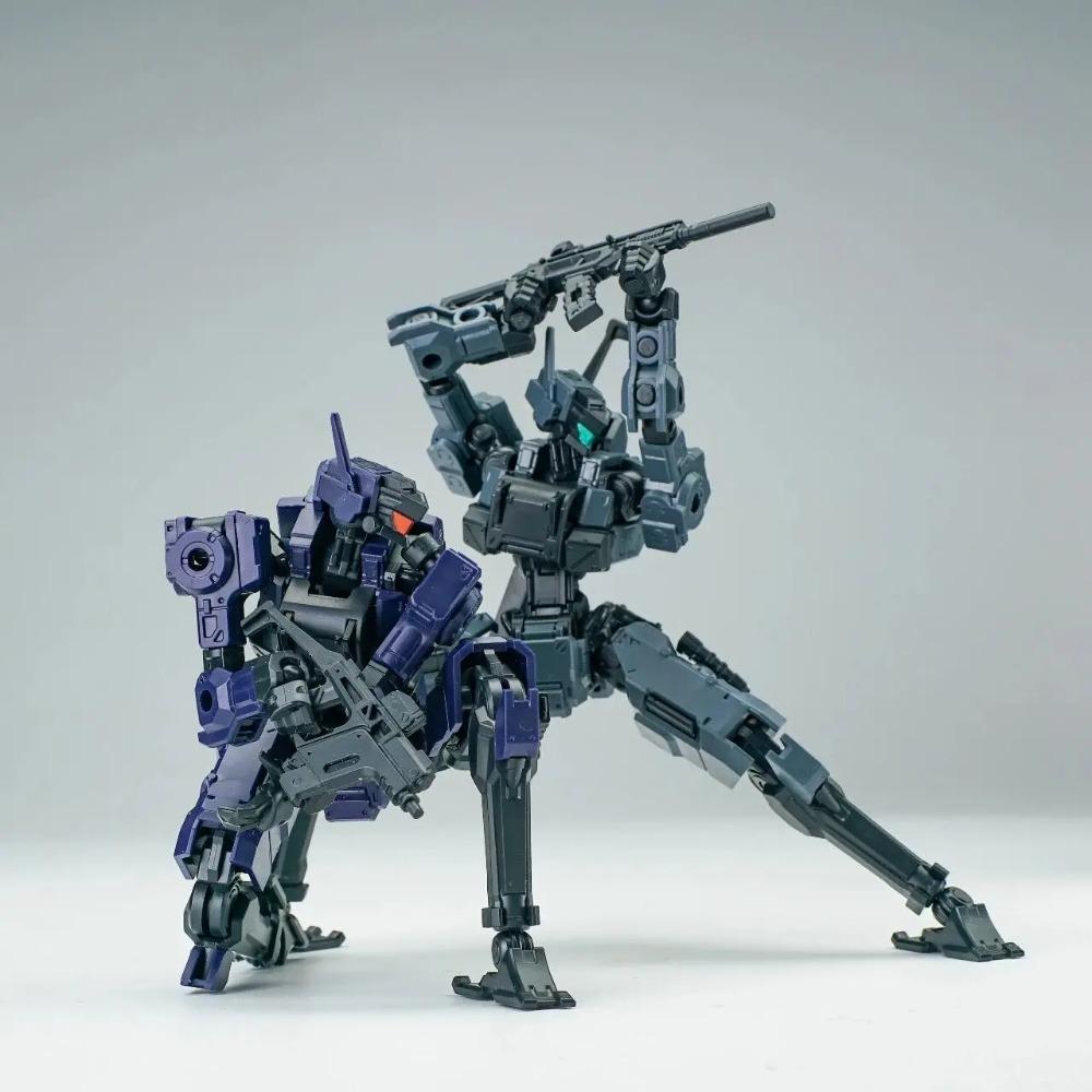 Sheik Festland 3MIN Projekt A 1/18 Swift Wolf Angriffs-Mecha, Baubar Gelenkige Actionfigur Modellbausatz Mehrfarbige Optionen